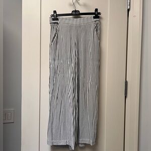 Aritzia Wilfred Striped Fawn Pant